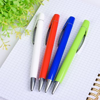 廣告筆-旋轉式塑膠筆管推薦禮品 -單色原子筆-客製化贈品筆_5